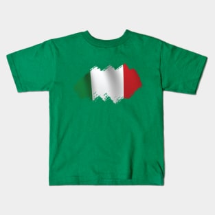 Italian Flag Kids T-Shirt